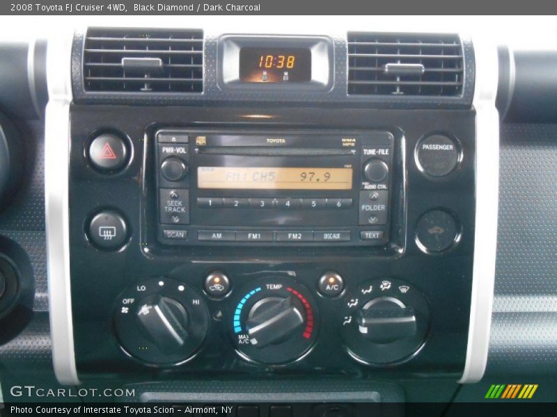 Black Diamond / Dark Charcoal 2008 Toyota FJ Cruiser 4WD