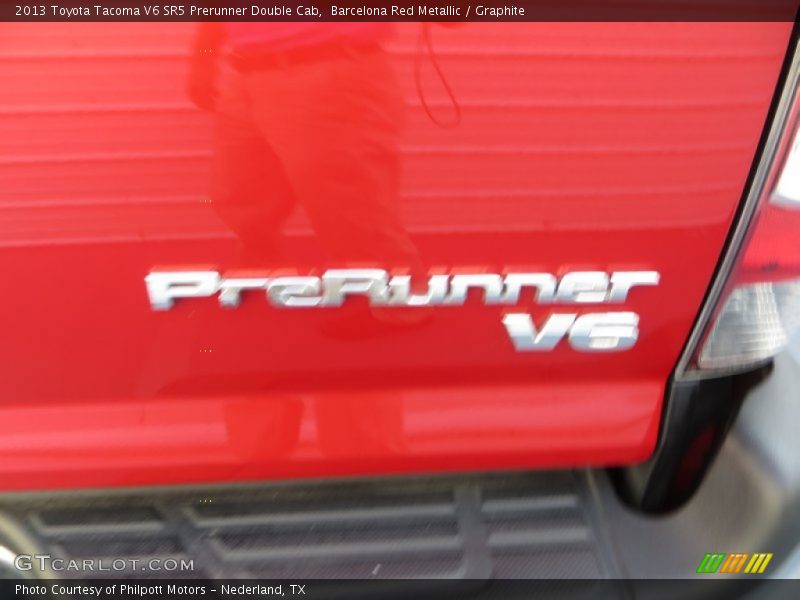 Barcelona Red Metallic / Graphite 2013 Toyota Tacoma V6 SR5 Prerunner Double Cab