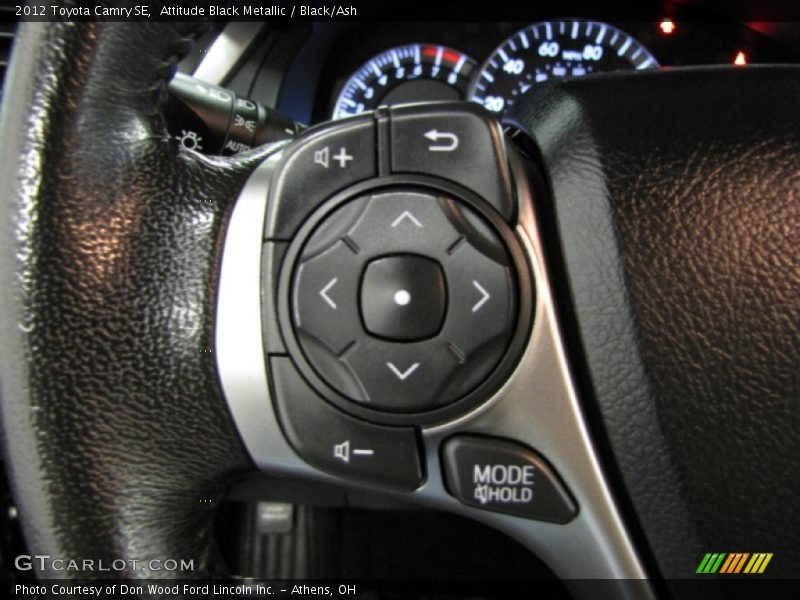 Attitude Black Metallic / Black/Ash 2012 Toyota Camry SE