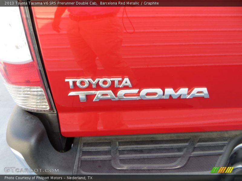 Barcelona Red Metallic / Graphite 2013 Toyota Tacoma V6 SR5 Prerunner Double Cab