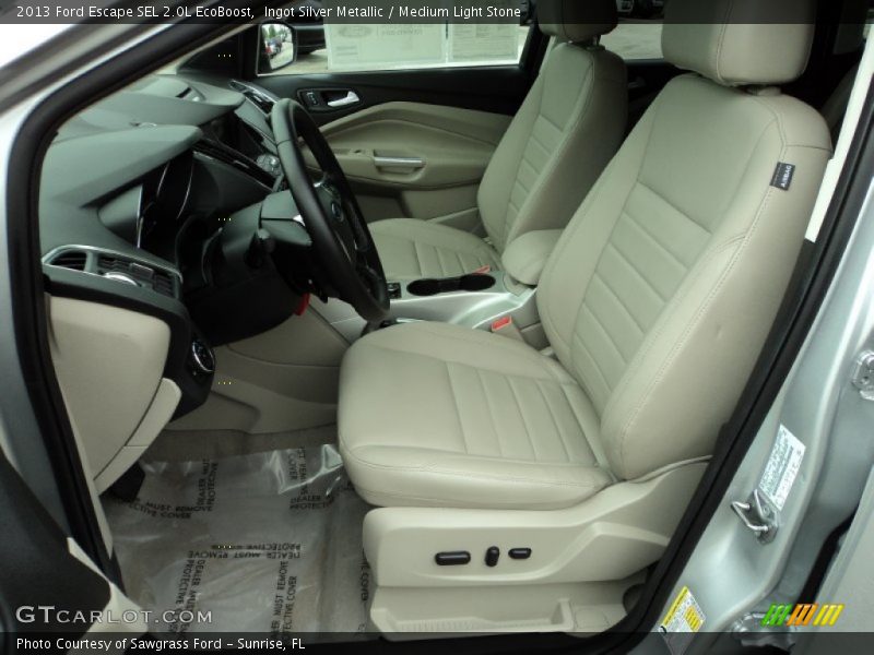 Front Seat of 2013 Escape SEL 2.0L EcoBoost
