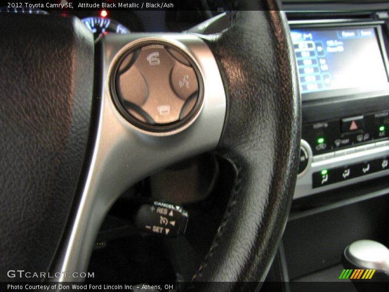 Attitude Black Metallic / Black/Ash 2012 Toyota Camry SE