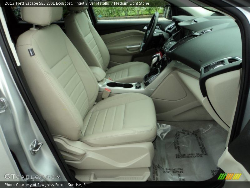 Ingot Silver Metallic / Medium Light Stone 2013 Ford Escape SEL 2.0L EcoBoost