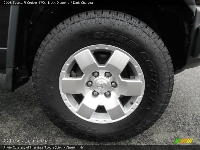 Black Diamond / Dark Charcoal 2008 Toyota FJ Cruiser 4WD