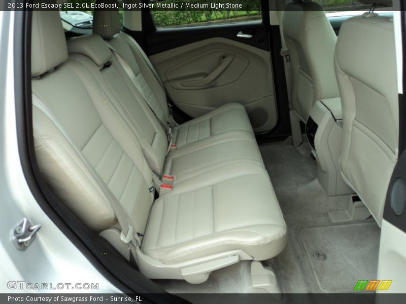 Rear Seat of 2013 Escape SEL 2.0L EcoBoost
