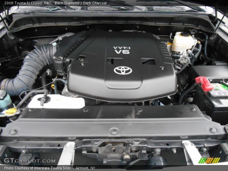Black Diamond / Dark Charcoal 2008 Toyota FJ Cruiser 4WD