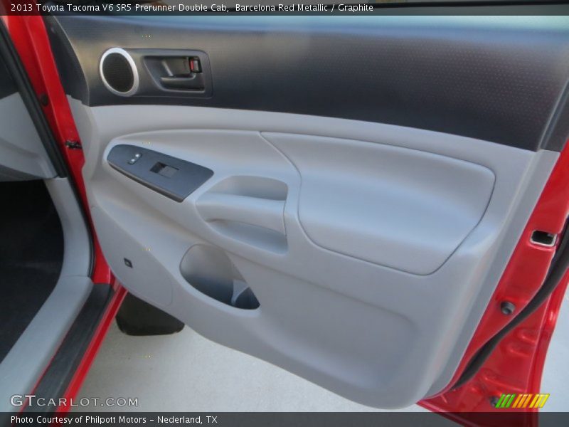 Barcelona Red Metallic / Graphite 2013 Toyota Tacoma V6 SR5 Prerunner Double Cab
