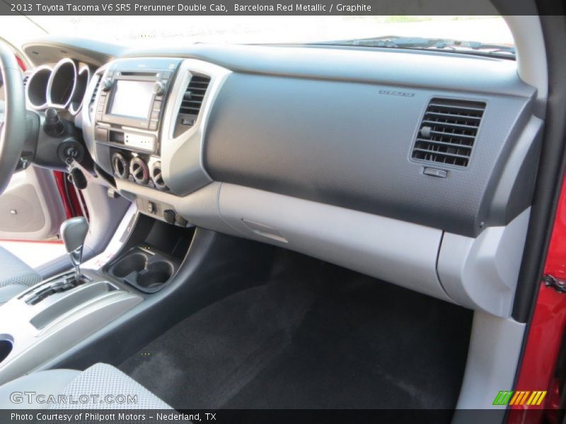 Barcelona Red Metallic / Graphite 2013 Toyota Tacoma V6 SR5 Prerunner Double Cab