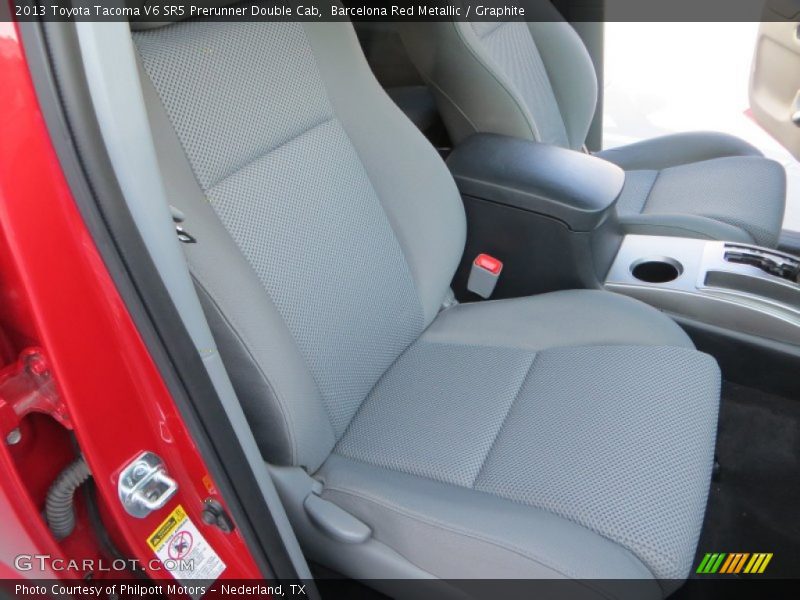 Barcelona Red Metallic / Graphite 2013 Toyota Tacoma V6 SR5 Prerunner Double Cab