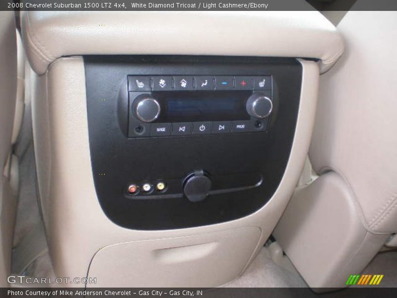 White Diamond Tricoat / Light Cashmere/Ebony 2008 Chevrolet Suburban 1500 LTZ 4x4