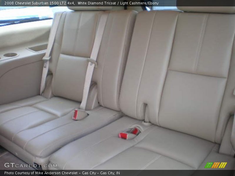 White Diamond Tricoat / Light Cashmere/Ebony 2008 Chevrolet Suburban 1500 LTZ 4x4
