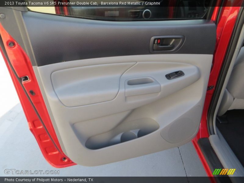 Barcelona Red Metallic / Graphite 2013 Toyota Tacoma V6 SR5 Prerunner Double Cab