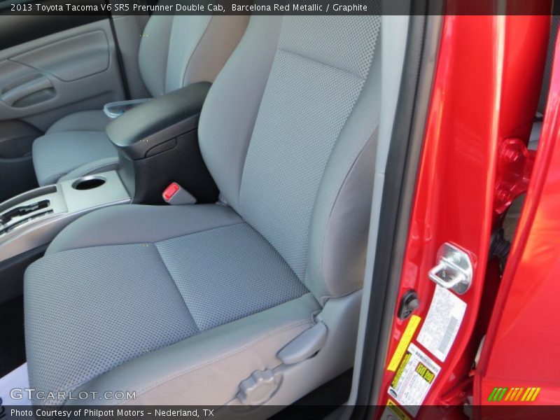 Barcelona Red Metallic / Graphite 2013 Toyota Tacoma V6 SR5 Prerunner Double Cab