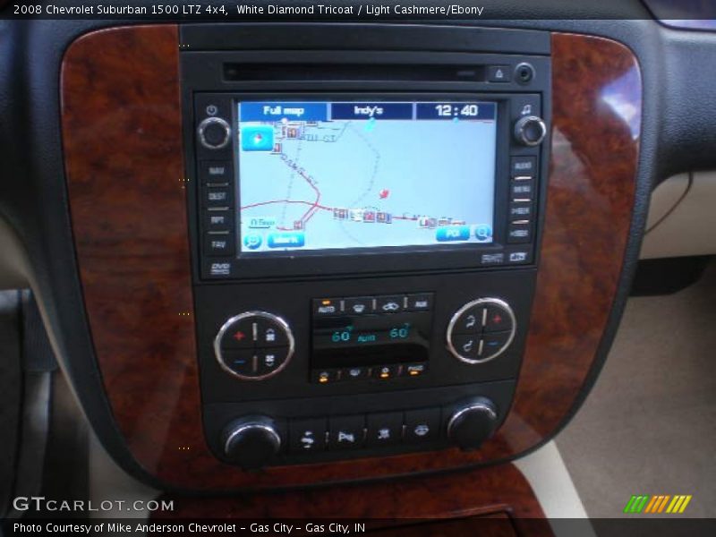 White Diamond Tricoat / Light Cashmere/Ebony 2008 Chevrolet Suburban 1500 LTZ 4x4