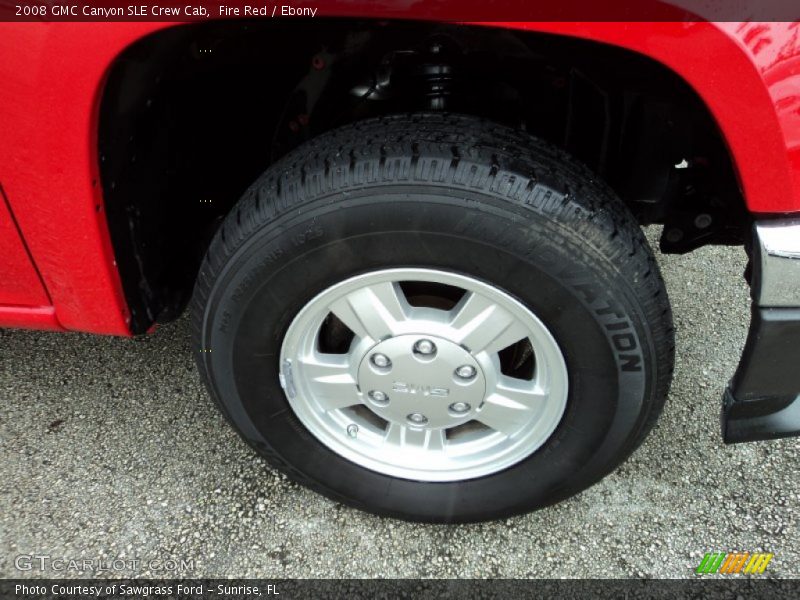 Fire Red / Ebony 2008 GMC Canyon SLE Crew Cab