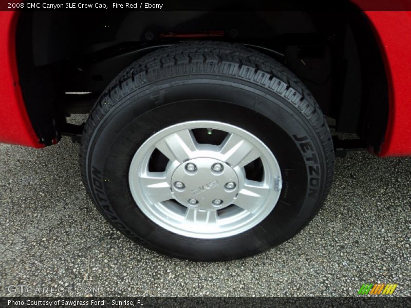 Fire Red / Ebony 2008 GMC Canyon SLE Crew Cab