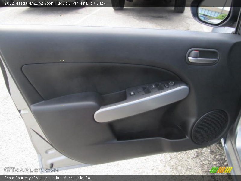 Liquid Silver Metallic / Black 2012 Mazda MAZDA2 Sport