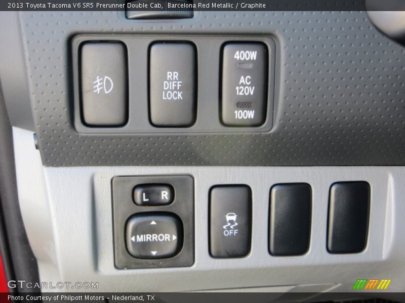 Barcelona Red Metallic / Graphite 2013 Toyota Tacoma V6 SR5 Prerunner Double Cab