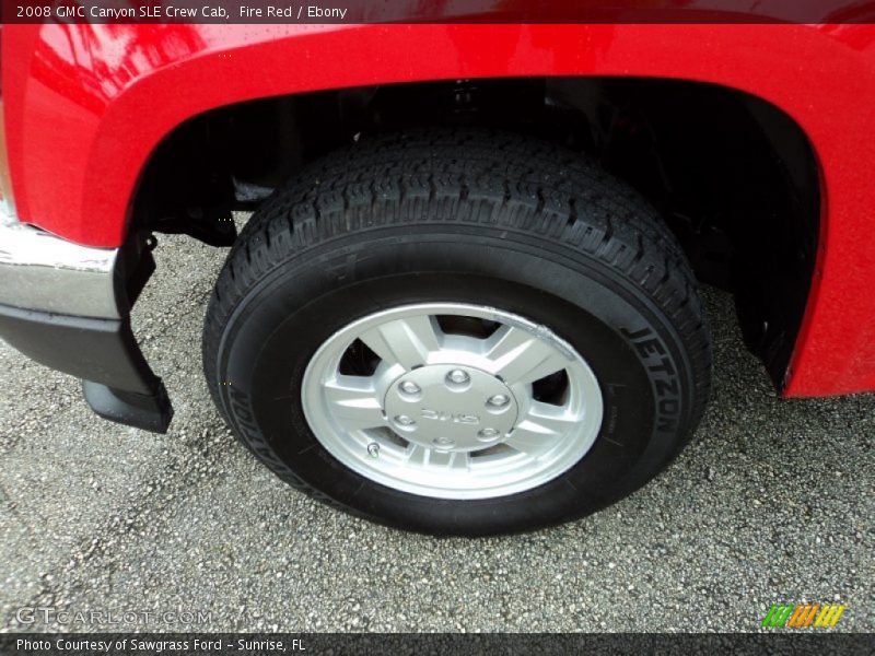 Fire Red / Ebony 2008 GMC Canyon SLE Crew Cab