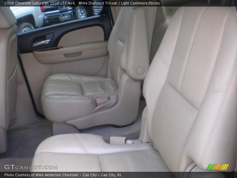 White Diamond Tricoat / Light Cashmere/Ebony 2008 Chevrolet Suburban 1500 LTZ 4x4