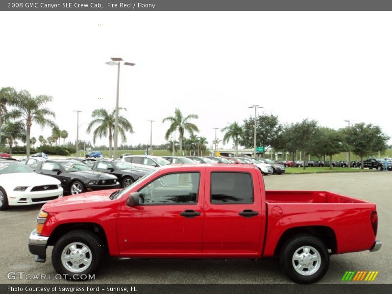  2008 Canyon SLE Crew Cab Fire Red
