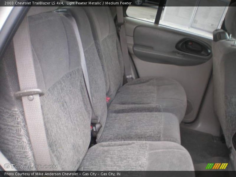 Light Pewter Metallic / Medium Pewter 2003 Chevrolet TrailBlazer LS 4x4