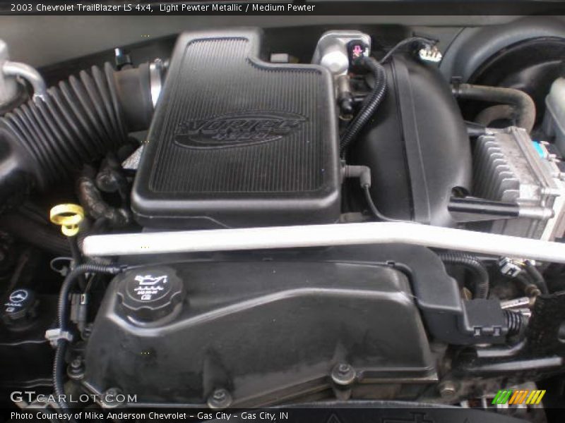 Light Pewter Metallic / Medium Pewter 2003 Chevrolet TrailBlazer LS 4x4