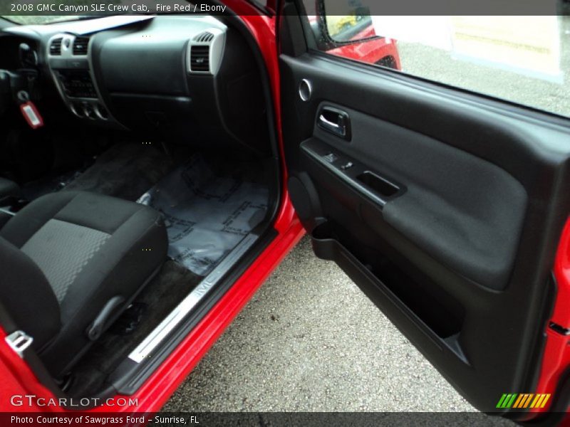 Fire Red / Ebony 2008 GMC Canyon SLE Crew Cab