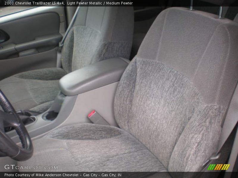 Light Pewter Metallic / Medium Pewter 2003 Chevrolet TrailBlazer LS 4x4