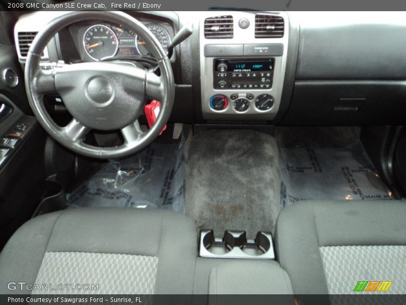 Fire Red / Ebony 2008 GMC Canyon SLE Crew Cab