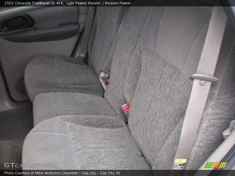 Light Pewter Metallic / Medium Pewter 2003 Chevrolet TrailBlazer LS 4x4