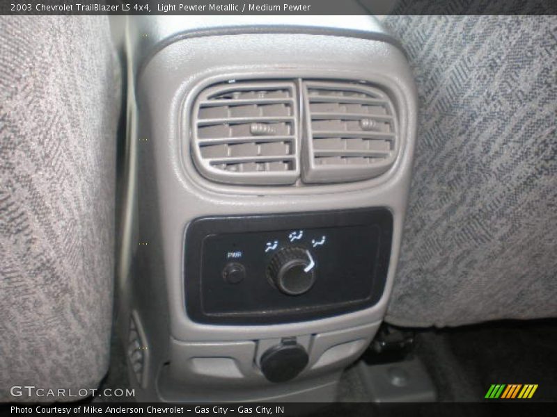 Light Pewter Metallic / Medium Pewter 2003 Chevrolet TrailBlazer LS 4x4