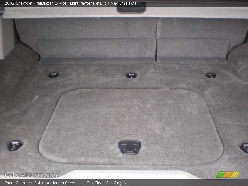 Light Pewter Metallic / Medium Pewter 2003 Chevrolet TrailBlazer LS 4x4