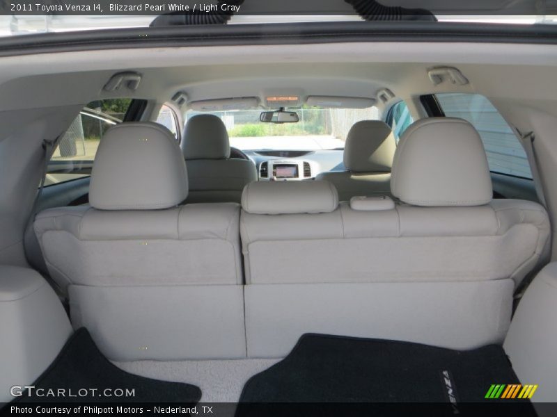 Blizzard Pearl White / Light Gray 2011 Toyota Venza I4