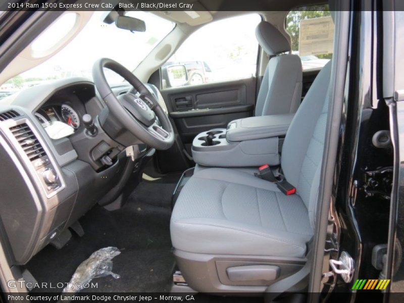 Front Seat of 2014 1500 Express Crew Cab