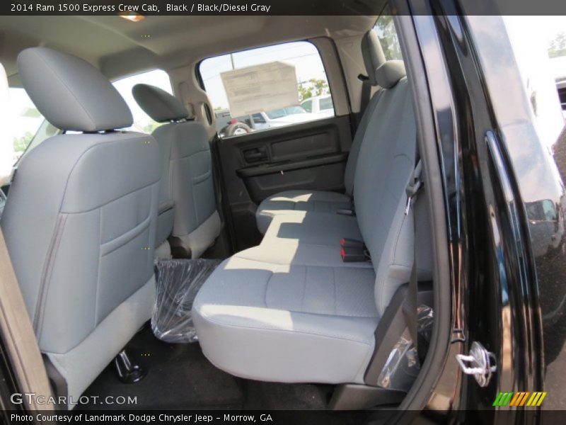 Rear Seat of 2014 1500 Express Crew Cab