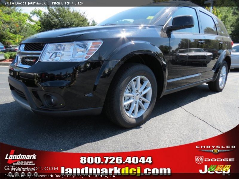 Pitch Black / Black 2014 Dodge Journey SXT