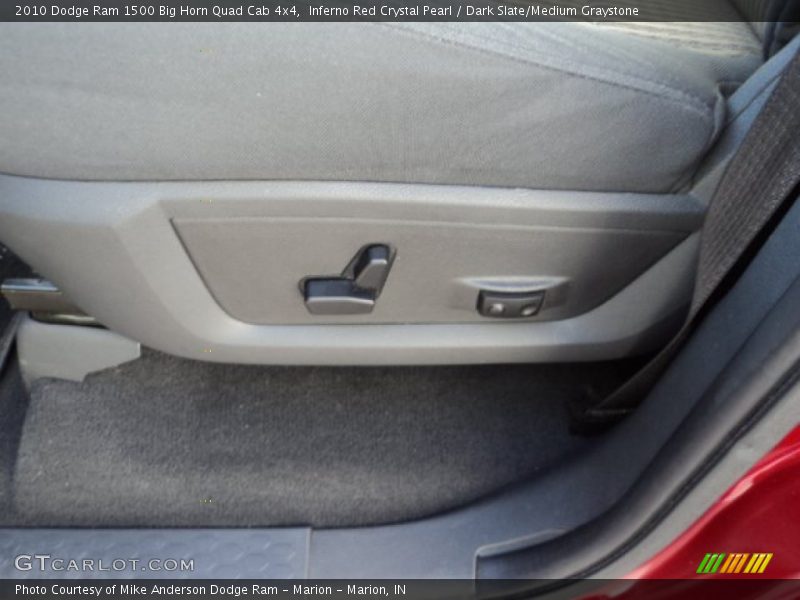 Inferno Red Crystal Pearl / Dark Slate/Medium Graystone 2010 Dodge Ram 1500 Big Horn Quad Cab 4x4
