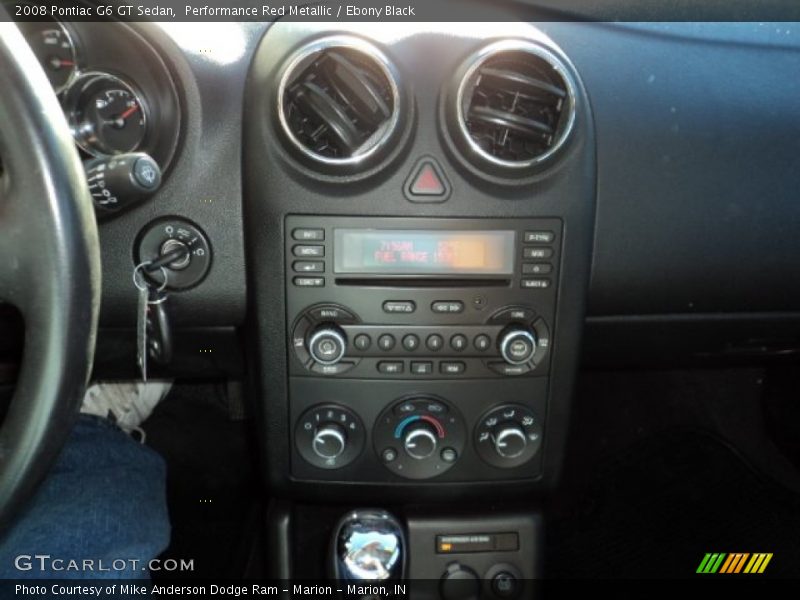 Performance Red Metallic / Ebony Black 2008 Pontiac G6 GT Sedan