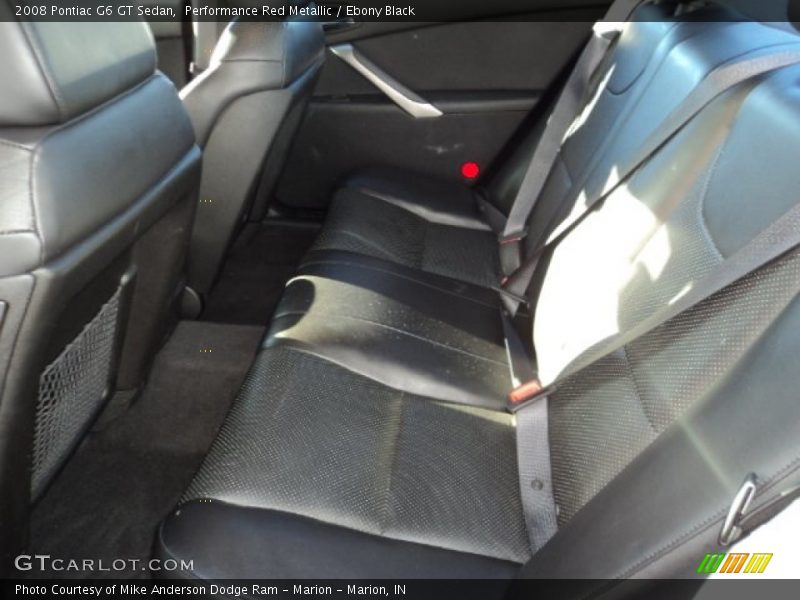 Performance Red Metallic / Ebony Black 2008 Pontiac G6 GT Sedan