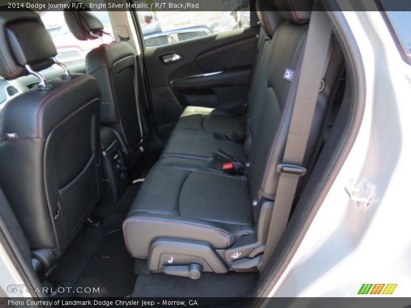 Bright Silver Metallic / R/T Black/Red 2014 Dodge Journey R/T
