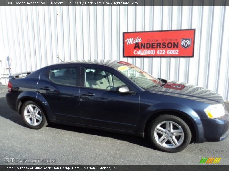 Modern Blue Pearl / Dark Slate Gray/Light Slate Gray 2008 Dodge Avenger SXT