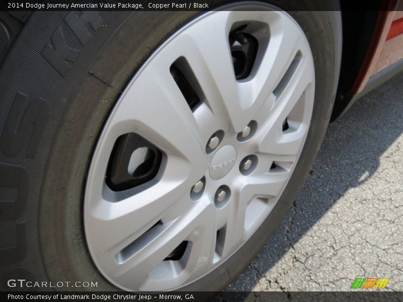 Copper Pearl / Black 2014 Dodge Journey Amercian Value Package