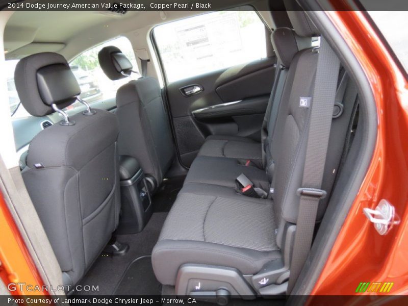 Copper Pearl / Black 2014 Dodge Journey Amercian Value Package