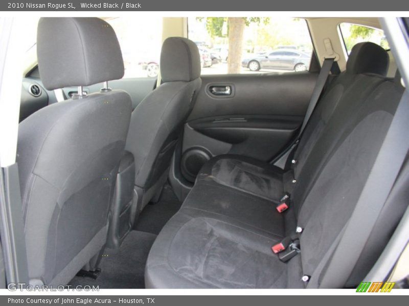 Wicked Black / Black 2010 Nissan Rogue SL