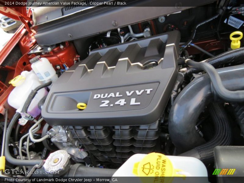 Copper Pearl / Black 2014 Dodge Journey Amercian Value Package