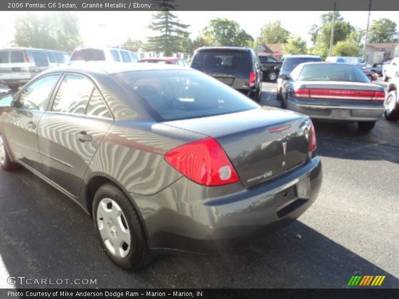 Granite Metallic / Ebony 2006 Pontiac G6 Sedan