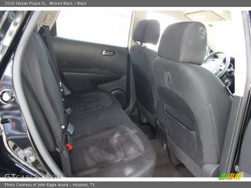 Wicked Black / Black 2010 Nissan Rogue SL