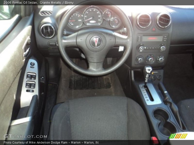 Granite Metallic / Ebony 2006 Pontiac G6 Sedan