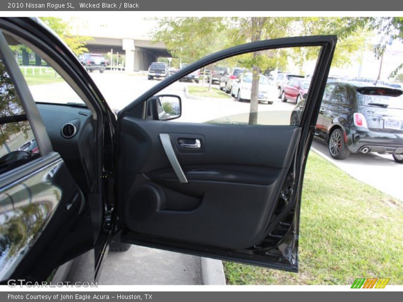 Wicked Black / Black 2010 Nissan Rogue SL